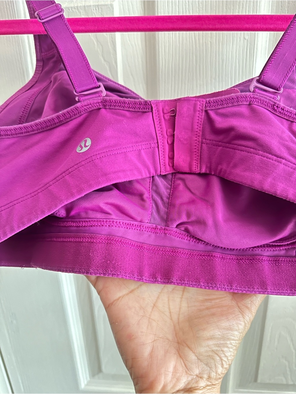 lululemon athletica Magenta Support Sports Bra - Picture 4 of 5